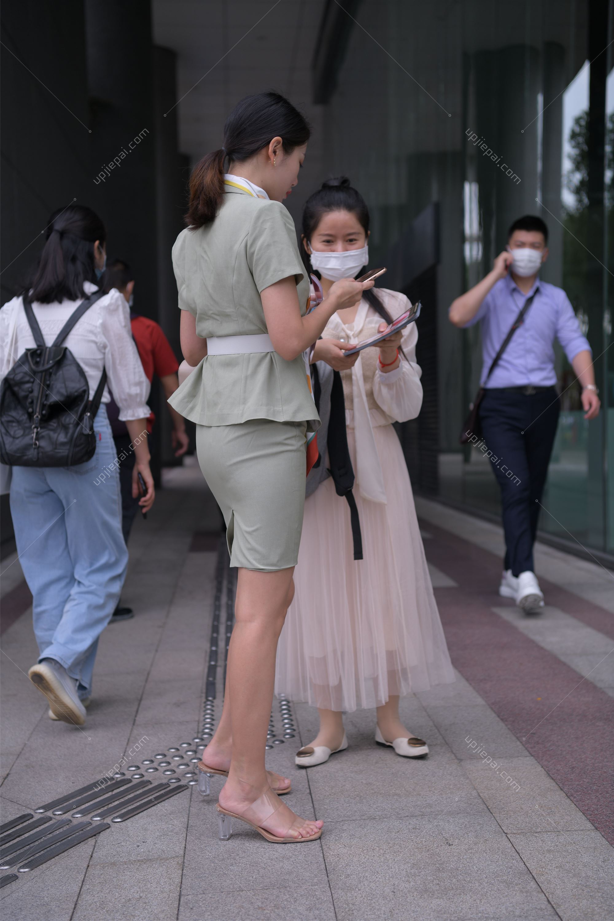 图片[1]-街拍无水印原图 – UPB00003 [62p]-UP街拍 - 一家审美极高的美女原图网站